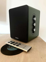 Load image into Gallery viewer, Refurbished Majority 𝗗𝟱𝟬𝗫 𝗕𝗟𝗨𝗘𝗧𝗢𝗢𝗧𝗛 𝗕𝗢𝗢𝗞𝗦𝗛𝗘𝗟𝗙 𝗦𝗣𝗘𝗔𝗞𝗘𝗥𝗦 – 60W Hi-Fi 2.0, Wireless, HDMI ARC, Optical, AUX &amp; USB, Remote, Green
