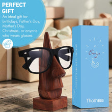 Load image into Gallery viewer, Never Lose Your Glasses Again — Hand-Finished Solid Wood Spectacle Stand, Gift Boxed
