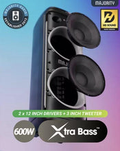 Load image into Gallery viewer, Refurbished Majority PULSE 5 𝗠𝗘𝗚𝗔𝗦𝗢𝗨𝗡𝗗 𝗣𝗔𝗥𝗧𝗬 𝗦𝗣𝗘𝗔𝗞𝗘𝗥 with Powerful Bass – Black
