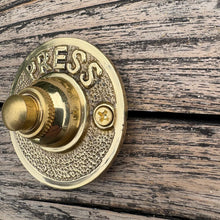 Load image into Gallery viewer, Solid Brass Door Bell Push Button
