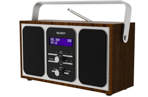 Majority Girton Radio, DAB, DAB+ Digital and FM, Portable, Battery Mains Powered