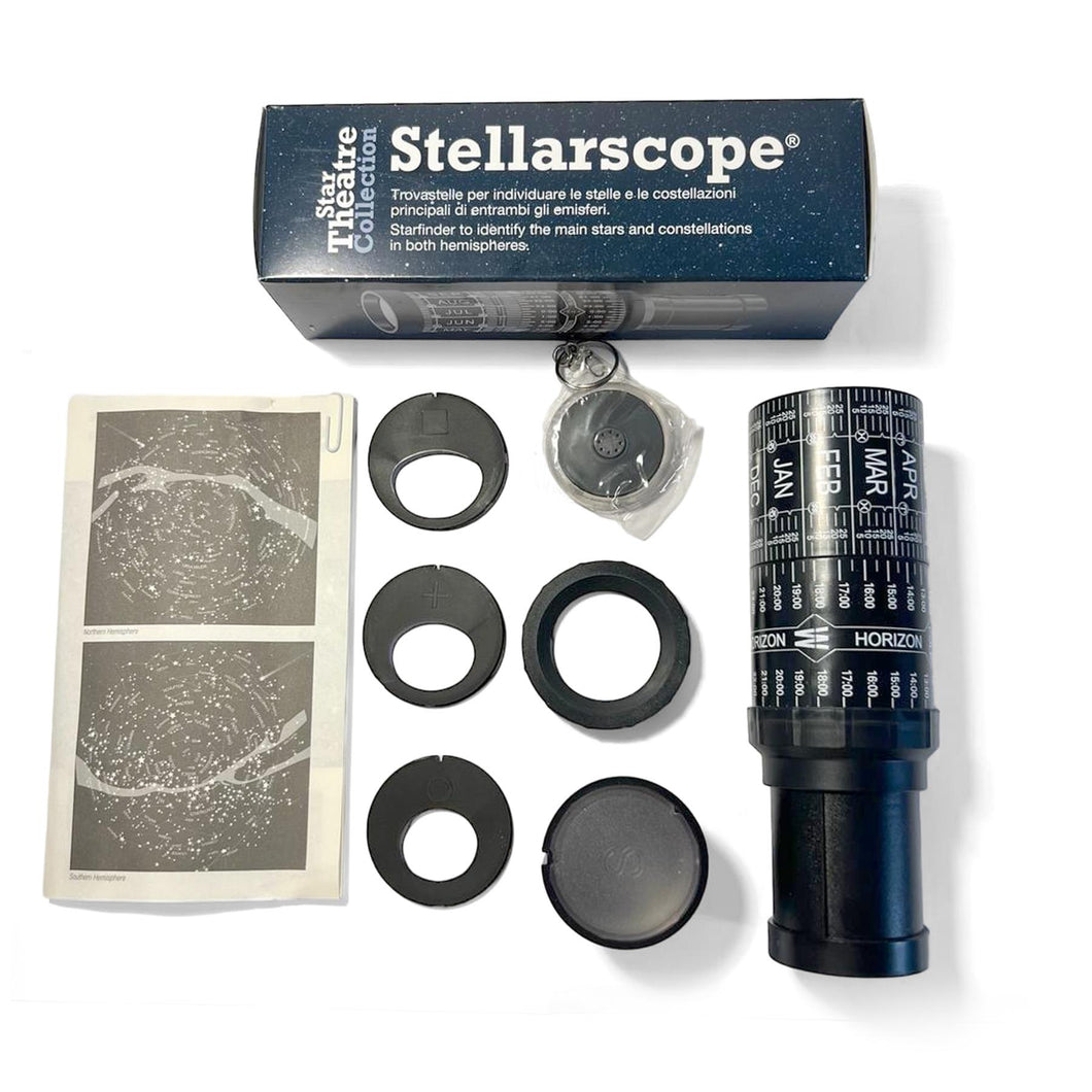 Stellarscope | Starter telescope | STELLARSCOPE STAR FINDER | Constellation finder | Monocular telescope | 7.5 inches long with 1.5 inches viewing map