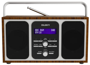 Majority Girton Radio, DAB, DAB+ Digital and FM, Portable, Battery Mains Powered