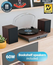 Load image into Gallery viewer, In &amp; Out Bluetooth Record Player | External speakers | Moto Plus Turntable
