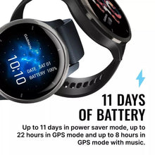 Load image into Gallery viewer, Garmin Venu 2 Slate Stainless Steel Bezel Black Case Leather Band 45 mm Smartwatch - New
