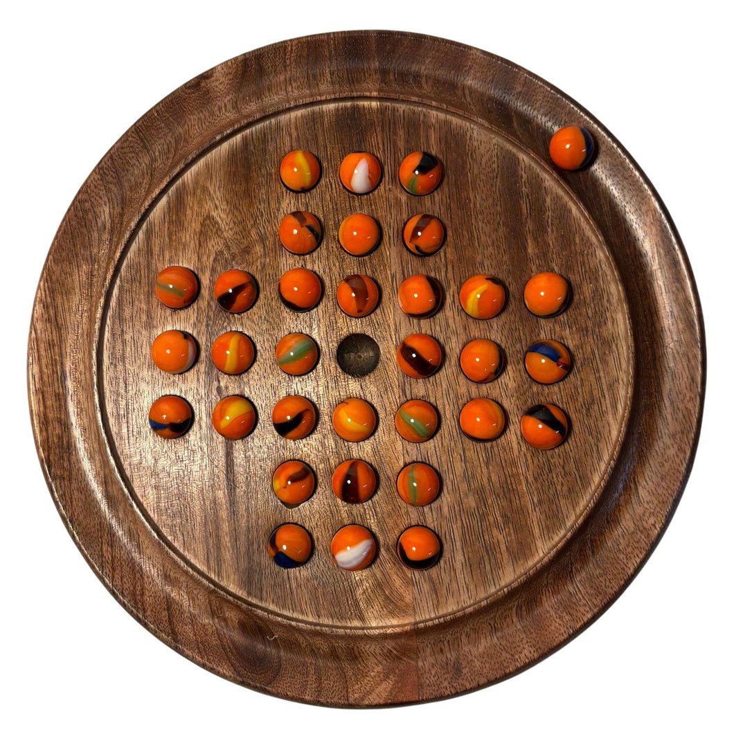 22cm solitaire with clownfish glass marbles