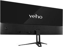 Load image into Gallery viewer, Veho UW-29 29” 𝗨𝗟𝗧𝗥𝗔-𝗪𝗜𝗗𝗘 𝟮𝟭:𝟵 𝗠𝗢𝗡𝗜𝗧𝗢𝗥, 2560x1080, 75Hz, 1ms, 2x HDMI, DP, VESA 75
