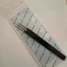 Load image into Gallery viewer, 3 Pack Masking Fluid Brushes | Durable Synthetic Bristles for Precision Watercolour Painting
