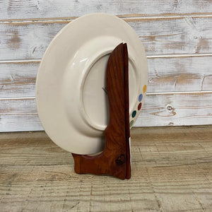 Wooden Plate Stand 8 inches