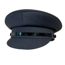 Load image into Gallery viewer, Size 56cm | Small Grey Chauffeur Style Peaked Cap | Traditional style ideal for weddings, school proms and special events| Driving Cap | UK size 6 7/8 | US size 7
