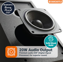 Load image into Gallery viewer, 5.2 Bluetooth CD Player with Speakers 20W Compact HiFi System Oakcastle HiFi150
