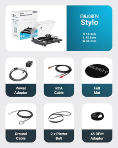 Majority Stylo Premium Turntable
