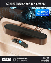 Load image into Gallery viewer, Refurbished Majority Bowfell Axis Dolby 2.1 140W Wireless Soundbar Bluetooth
