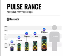 Load image into Gallery viewer, Refurbished Pulse 2 - A 120W Karaoke Party Speaker With Everything Working Except the Light Show
