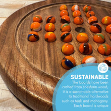 Load image into Gallery viewer, 22cm solitaire with clownfish glass marbles

