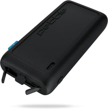 Load image into Gallery viewer, Veho Pebble PZ-20 20,000mAh 𝗥𝗨𝗚𝗚𝗘𝗗 𝗙𝗔𝗦𝗧 𝗖𝗛𝗔𝗥𝗚𝗘 𝗣𝗢𝗪𝗘𝗥 𝗕𝗔𝗡𝗞 20W USB-C Charging, Splash Resistant, Compatible with iPhone 14/13/12, Samsung, iPad &amp; More

