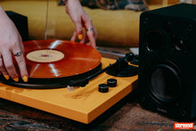 Load image into Gallery viewer, The Majority Stylo Bluetooth Turntable – Yellow, Refurbished
