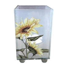 Load image into Gallery viewer, Elegant Sunflower Glass Votive Candle Holder – Perfect for Home Decor &amp; Gifts
