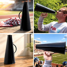 Load image into Gallery viewer, Vintage Director's Metal Megaphone — Classic Hollywood Film Prop &amp; Loud Hailer | Fancy Dress, Photo Shoots, Sports Days
