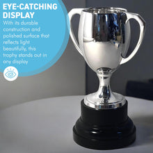 Load image into Gallery viewer, Elegant 18cm Silver Trophy Cup - Ideal Award for achievements &amp; celebrations
