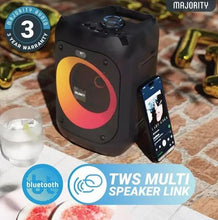 Load image into Gallery viewer, MAJORITY P100 Portable Bluetooth Speaker - Black
