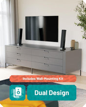 Load image into Gallery viewer, Refurbished Oakcastle SB80 SPLIT SOUND BAR for TV | 120W 2.2 Channel Bluetooth Soundbar with HDMI ARC, Optical, AUX &amp; USB Playback | Home Cinema TV Speakers with Wall Mount &amp; Remote
