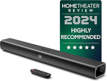 Load image into Gallery viewer, 𝗠𝗔𝗝𝗢𝗥𝗜𝗧𝗬 𝗡𝗔𝗚𝗔 𝟴𝟬 140W Bluetooth 2.2 Channel TV 𝗦𝗢𝗨𝗡𝗗𝗕𝗔𝗥 𝗪𝗜𝗧𝗛 𝗕𝗨𝗜𝗟𝗧-𝗜𝗡 𝗦𝗨𝗕𝗪𝗢𝗢𝗙𝗘𝗥 HDMI ARC AUX Optical 3D Sound
