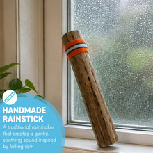 Load image into Gallery viewer, Small Chilean Cactus Rainstick | Rainmaker - 15 cm Handmade Percussion Instrument with a Gentle Rain Sound
