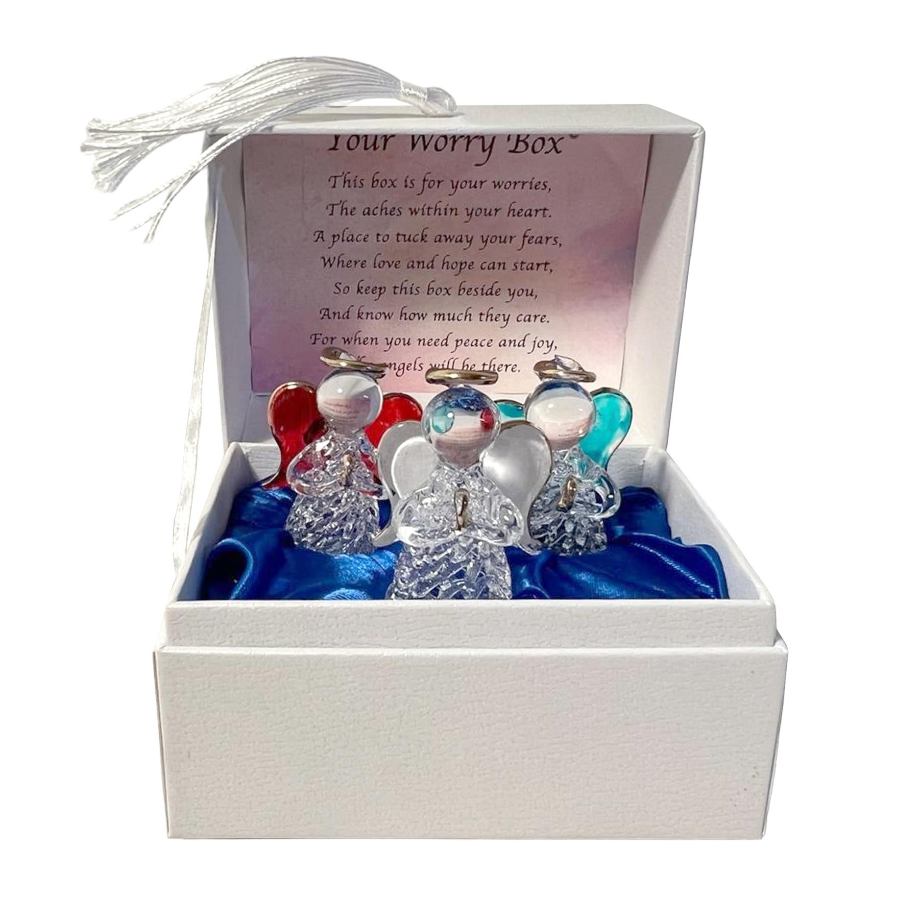 Angels Worry Box with gift packaging – Thorness.co.uk