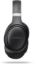 Load image into Gallery viewer, Veho ZB-4 NEB 𝗪𝗜𝗥𝗘𝗟𝗘𝗦𝗦 𝗕𝗟𝗨𝗘𝗧𝗢𝗢𝗧𝗛 𝗛𝗘𝗔𝗗𝗣𝗛𝗢𝗡𝗘𝗦 – 36H Battery, USB-C Quick Charge, Foldable Design with Microphone
