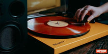 Load image into Gallery viewer, The Majority Stylo Bluetooth Turntable – Yellow, Refurbished
