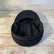 Load image into Gallery viewer, Traditional Wool Breton Cap | Large| Captain Fisherman Mariner Yachtsman Sailors Fiddlers Cap | Baker Boy flat cap skipper | Designed in the UK | classic peaked French and Greek boatman&#39;s hat
