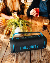 Load image into Gallery viewer, Refurbished Majority Move M4 70W Portable Bluetooth Speaker – IP67 Waterproof, 30-Hour Battery &amp; Party Lights
