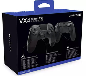 Gioteck VX4 PS4 Wireless Controller - Black