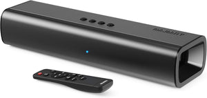 Majority 𝗕𝗟𝗨𝗘𝗧𝗢𝗢𝗧𝗛 𝗧𝗩 𝗦𝗢𝗨𝗡𝗗𝗕𝗔𝗥 | 2.0 Stereo | Wireless & Wall Mountable | HDMI ARC, AUX, Optical, Remote & Brackets Included | Naga 40