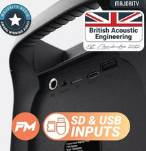 Load image into Gallery viewer, MAJORITY P100 Portable Bluetooth Speaker - Black
