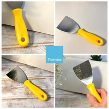 Load image into Gallery viewer, 4 Inch WALLPAPER STRIPPING TOOL | Wallpaper scraper sharp | DIY scraper | Heavy duty scraper | Wallpaper stripper | 21cm (L) handle with 10cm blade
