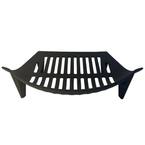 Heavy Duty 16 Inch Grate | Conventional Large Cast Iron Sturdy Fireplace Accessory Fire Coal Log Grate, Metal Black for 16-Inch Grate | Iron Fire Grate for 16-Inch fireback