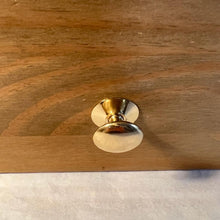 Load image into Gallery viewer, Cherema Brass Knob | Single door knob | Brass cupboard knobs | Cabinet hardware | Antique brass cupboard handles | Cupboard door handles | 30mm
