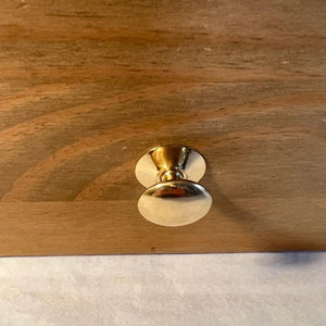 Cherema Brass Knob | Single door knob | Brass cupboard knobs | Cabinet hardware | Antique brass cupboard handles | Cupboard door handles | 30mm