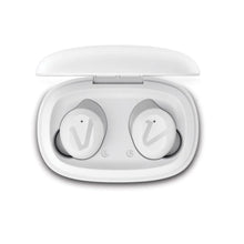 Load image into Gallery viewer, Veho RHOX True 𝗪𝗜𝗥𝗘𝗟𝗘𝗦𝗦 𝗘𝗔𝗥𝗕𝗨𝗗𝗦 – Bluetooth Headset with Mic, White, 5H Playtime, New
