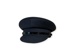 Size 56cm | Small Grey Chauffeur Style Peaked Cap | Traditional style ideal for weddings, school proms and special events| Driving Cap | UK size 6 7/8 | US size 7