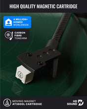 Load image into Gallery viewer, The Majority Stylo Bluetooth Turntable – Racing Green, Refurbished

