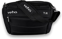 Load image into Gallery viewer, Veho T2 Laptop Bag – 𝗣𝗔𝗗𝗗𝗘𝗗 𝗡𝗢𝗧𝗘𝗕𝗢𝗢𝗞 𝗥𝗨𝗖𝗞𝗦𝗔𝗖𝗞, Portable &amp; Stylish, Black (VNB-001-T2)
