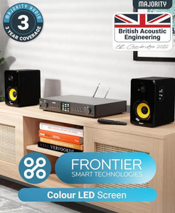 Bluetooth Internet Radio with DAB+ | Digital Tuner | Fitzwilliam 2024 Black