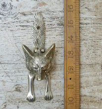 Load image into Gallery viewer, Solid Brass Fox Door Knocker
