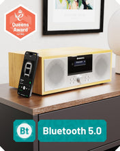 Load image into Gallery viewer, Refurbished Oakcastle DAB500 All-in-One Bluetooth CD Stereo System with DAB+ FM Radio, USB, AUX &amp; Remote Control
