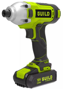 Guild 2.0AH Cordless Combi Drill and Impact Driver - 18V