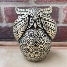 Load image into Gallery viewer, Thorness Gold-Coloured 13 cm Golden Owl Figurine -  Brilliant Gold Hue - Perfect for Home Decor
