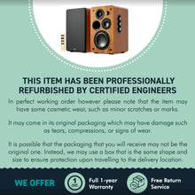 Load image into Gallery viewer, Refurbished 100W Majority D100 HiFi Bluetooth Bookshelf Speakers – Cinema Sound with HDMI ARC USB Optical Power
